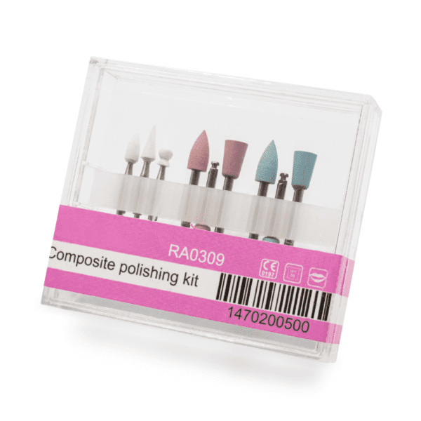 thumbnail interactive-video image 1 of Dental Diamond Composite Polishing Kit - Silicone Polishers & Burs For Resin Finishing (RA Latch Shank) 1 of 10