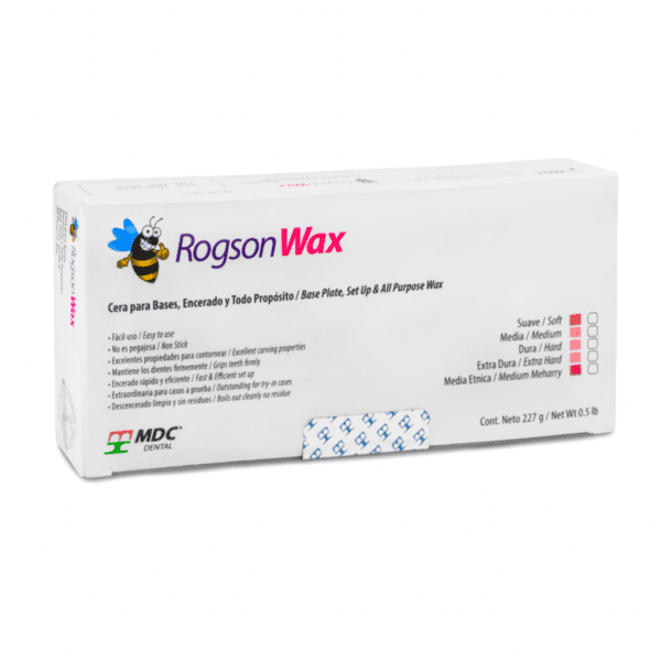 Cera para Bases Rosa Rogson Wax MDC
