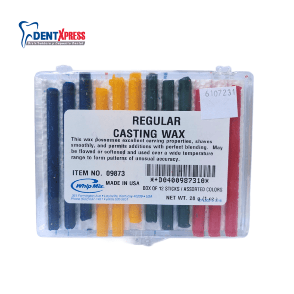 Cera Whipmix Colores Con 12 barras | Cera para Modelar Whipmix