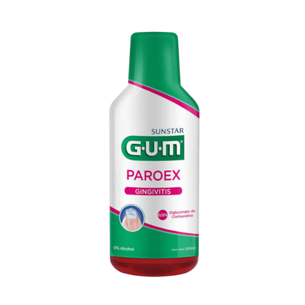 Enjuague Bucal para Gingivitis GUM Paroex Con Clorhexidina