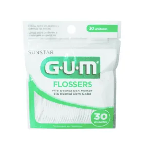 Hilo Dental Flossers Gum Con Mango