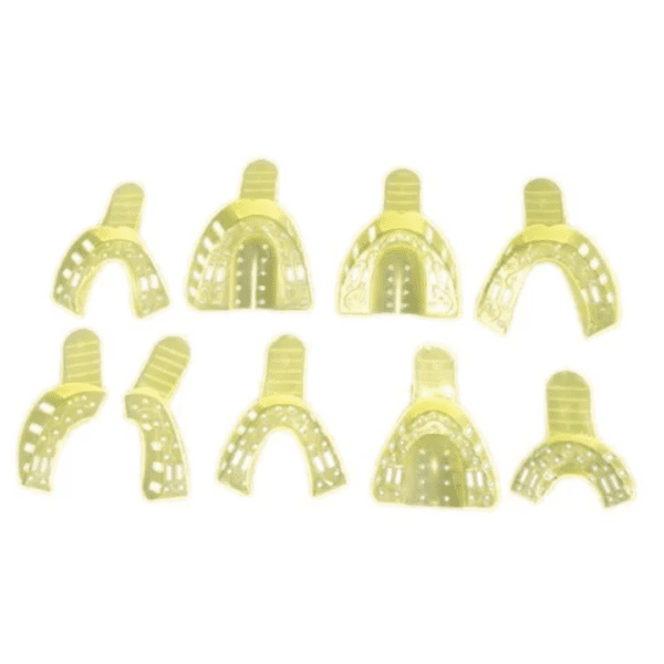 Cucharillas Plásticas Juego con 9 Piezas Porta Impresiones Plásticas