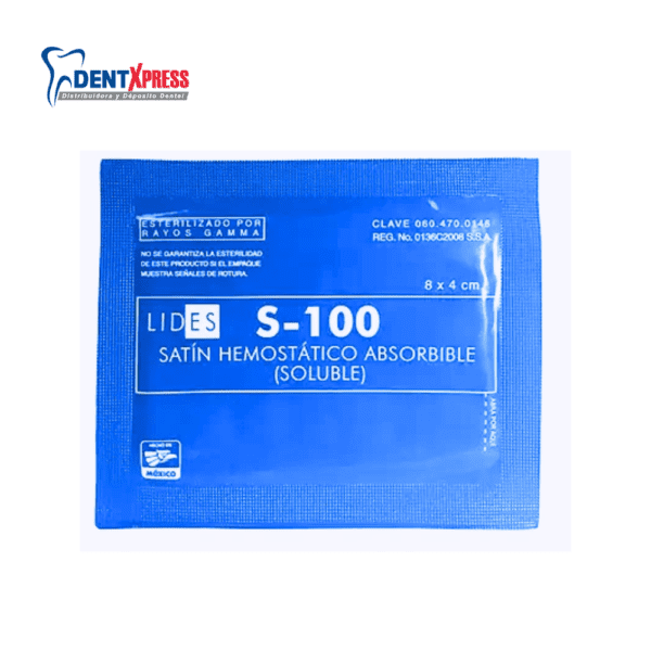 Satín Hemostático Absorbible Soluble | Apósito Quirúrgico