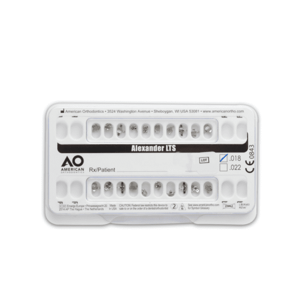 Brackets Alexander .018 American Orthodontics