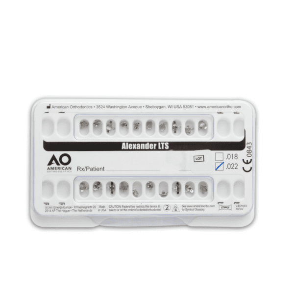 Brackets Alexander .022 American Orthodontics