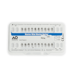 Brackets Mini Master Roth .018 American Orthodontics