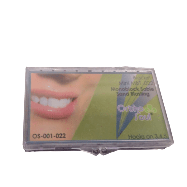 Brackets Mini MBT .022 Mono Block Sable Sand Blasting