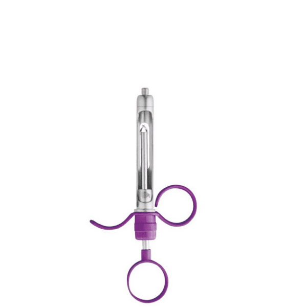 Jeringa Tipo Bayer Con Anillo Morada 6b Invent Germany