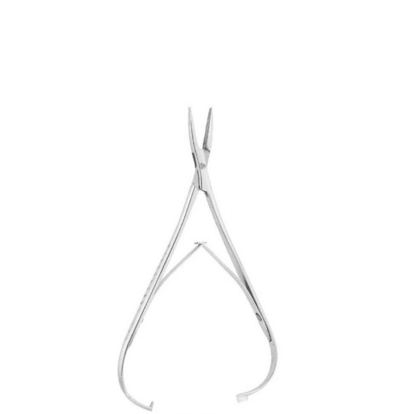Pinza Porta Agujas Mathieu Punta Plana 6b Invent