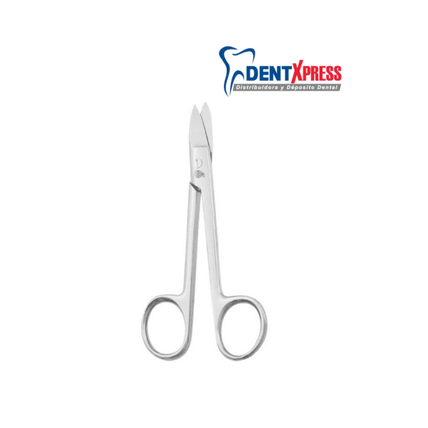 Tijera Para Oro Recta C/Dientes 11cm 6b Invent Germany Cortar Coronas