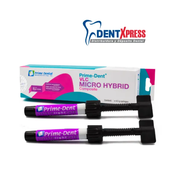 Kit de Jeringas Micro Hybridas Restaurativas Anteriores y Posteriores Composite Prime Dent (2)