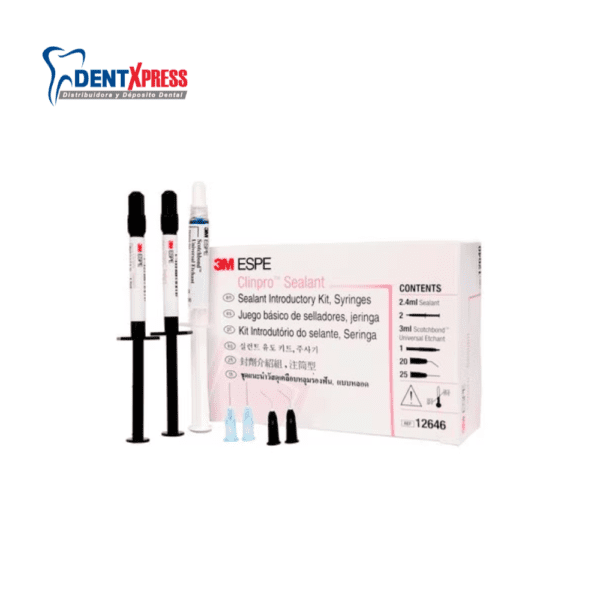 Sellador de Fosetas y Fisuras Clinpro Sealant 2 Jeringas 3M ESPE