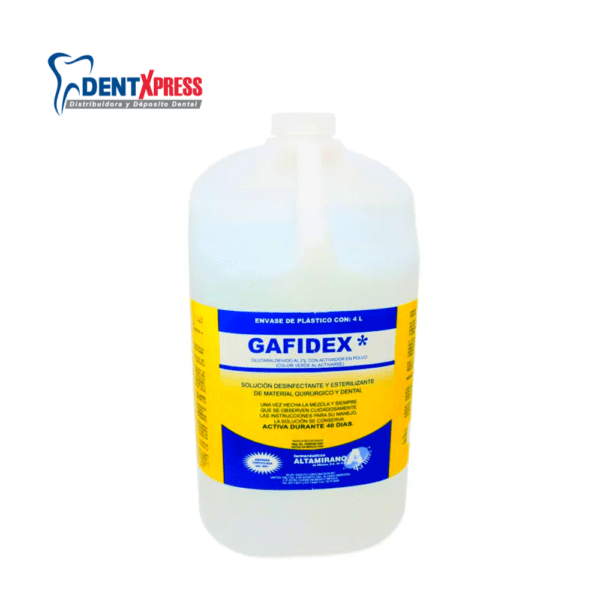 Desinfectante y Esterilizante Gafidex 4 Litros Altamirano Glutaraldehido 2%