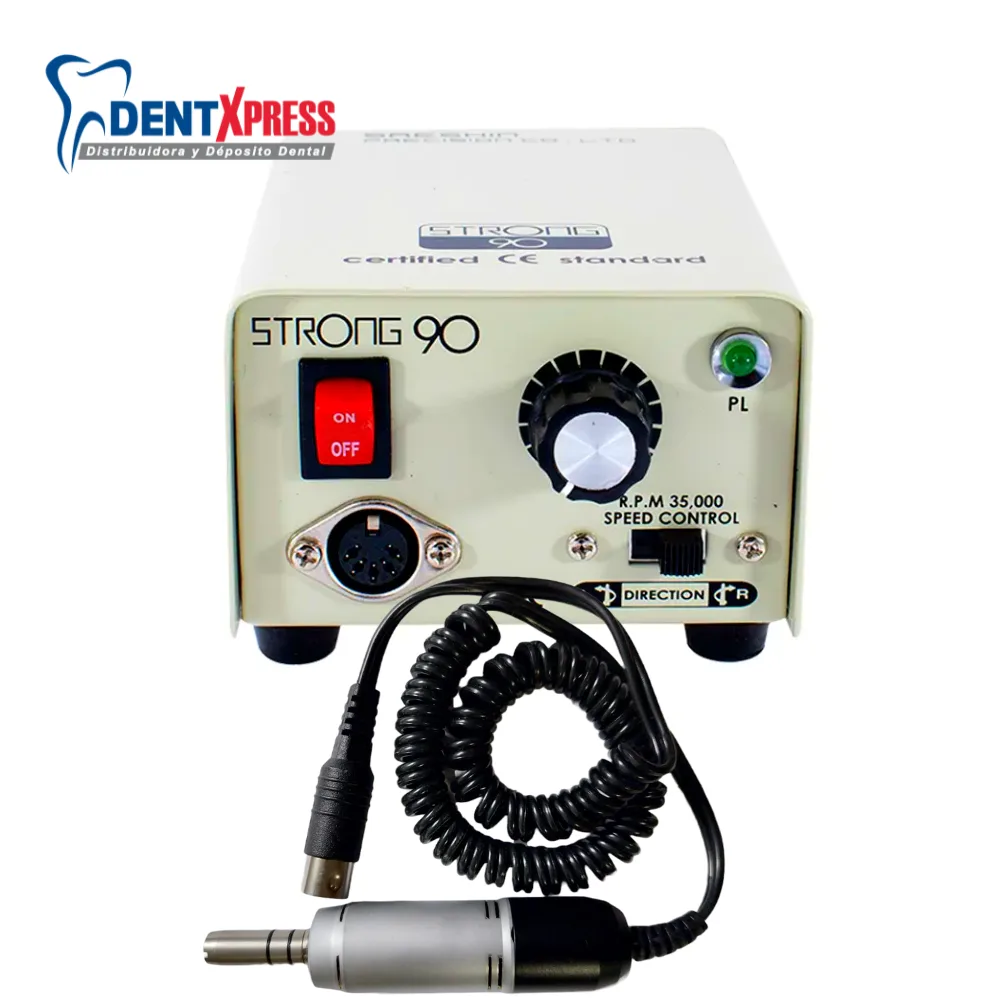 Micromotor Dental Strong90 Strong 90 Con Pieza de Mano Tipo E