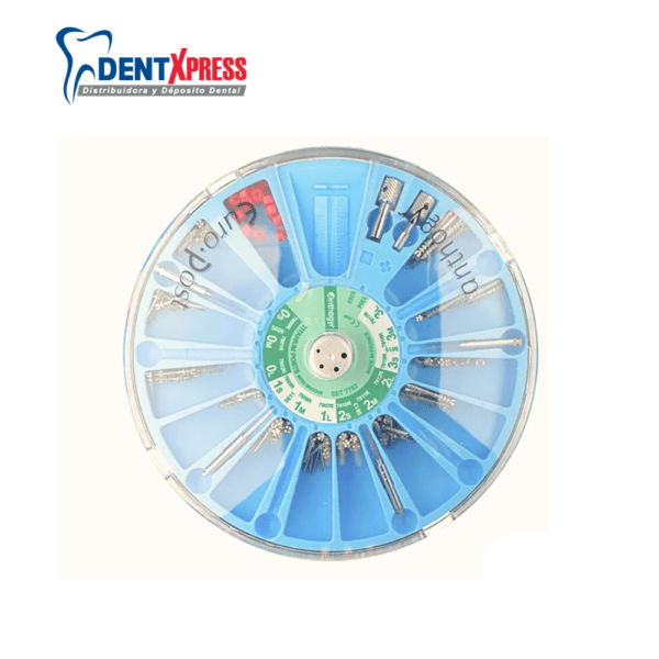 Estuche de Pines Intradentinarios con 120piezas Titanio |Endoposte |Poste