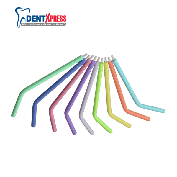 Puntas para Jeringa Triple Plásticas Colores