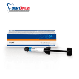 Jeringa de Resina Clip F Voco | Resina Fotopolimerizable con Fluoruro para Tratamientos Provisionales