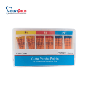 Alternative view of Gutapercha Protaper F1, F2, F3