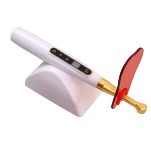 Lámpara de Fotocurado de 1 Segundo Blanca con Dorado Besser Wählen